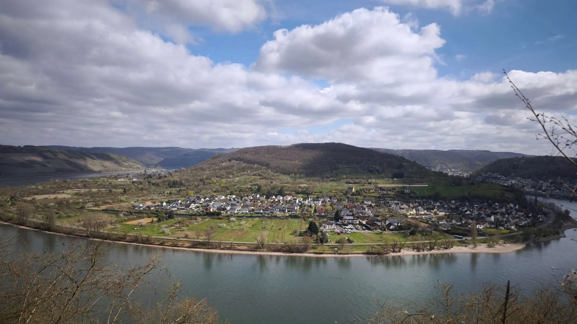 Aussicht Traumschleife Mittelrhein Klettersteig